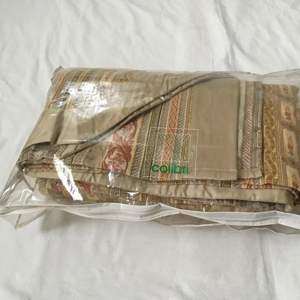 COLIBRI Italian Cotton Weave Coverlet/Blanket King